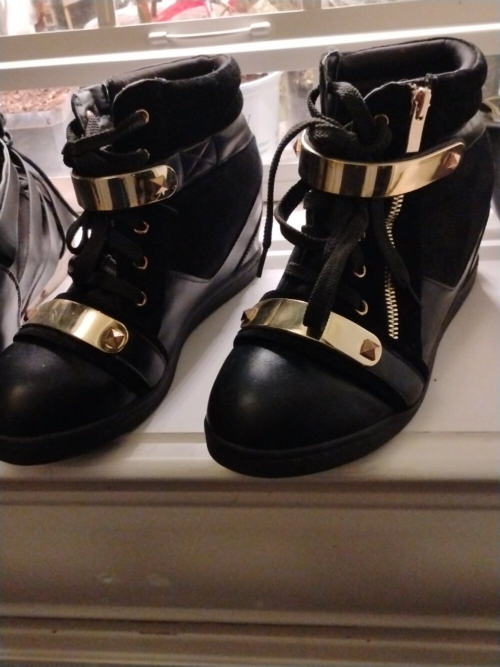 Giuseppe Zanotti inspired wedge boots